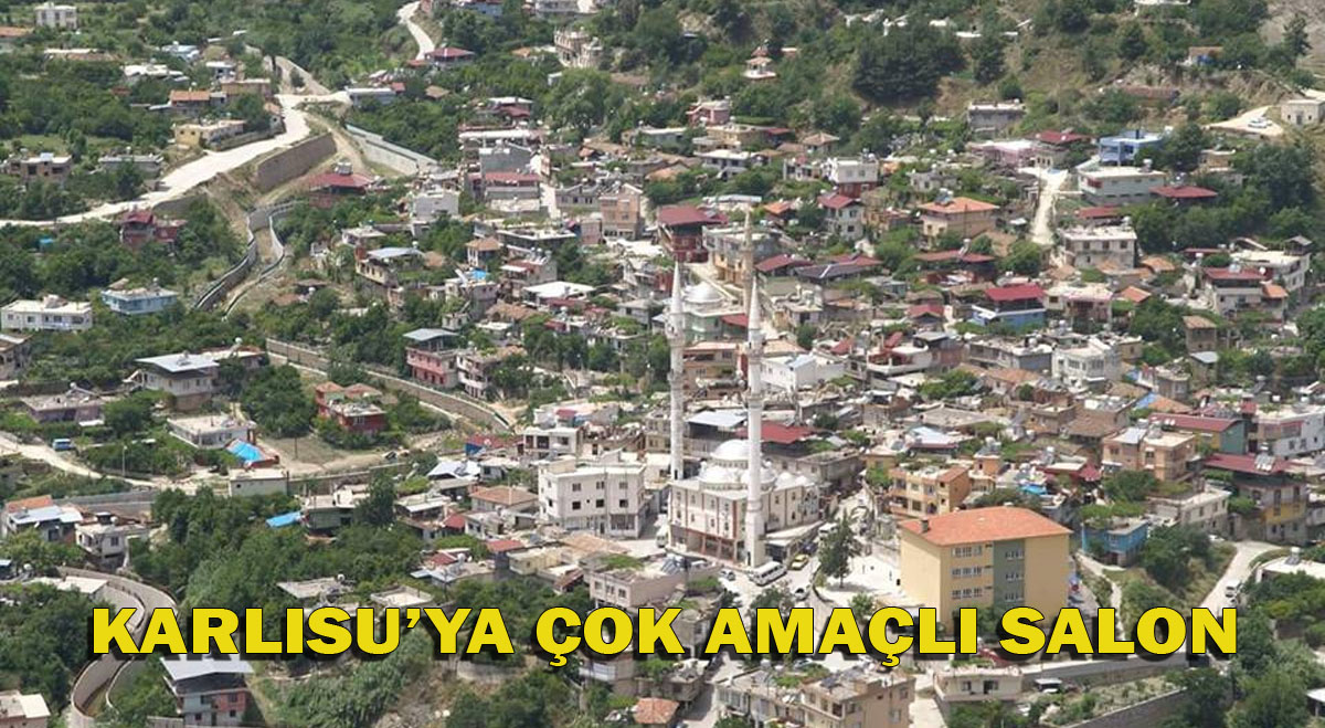 Karlısu’ya çok amaçlı salon