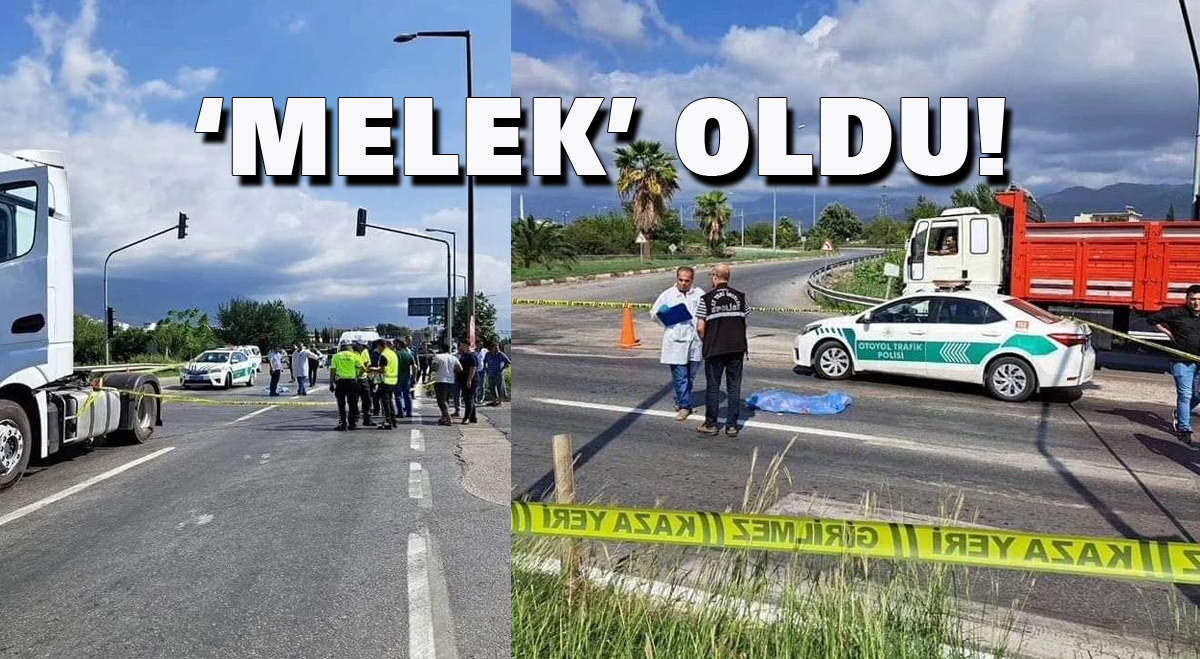 ‘Melek’ oldu!
