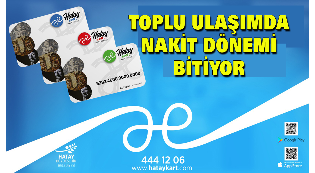 Toplu ulaşımda nakit dönemi bitiyor