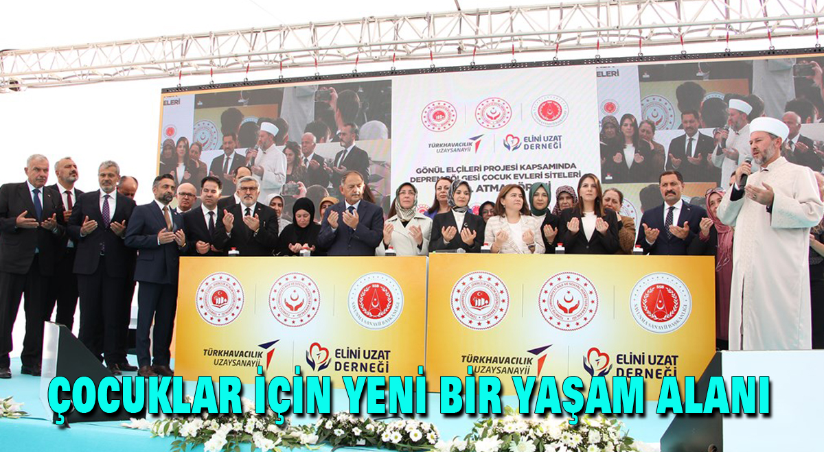 Çocuklar için yeni bir yaşam alanı