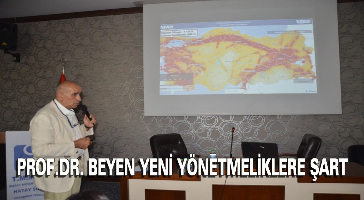 Prof. Dr. Beyen: “Yeni Yönetmelikler Şart”