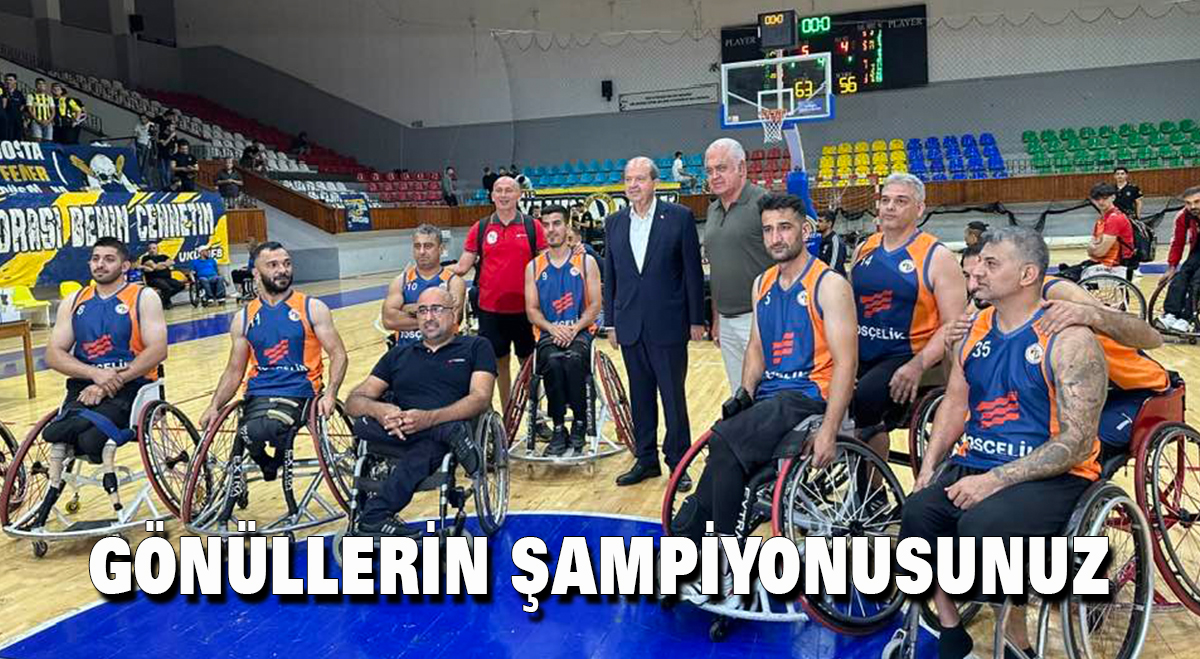 Gönüllerin şampiyonusunuz