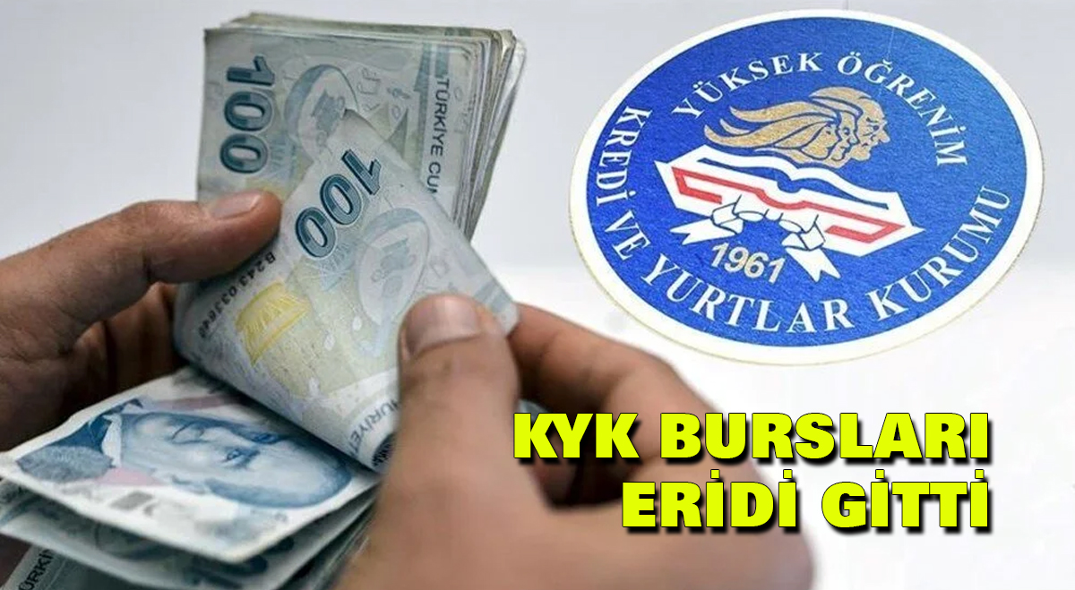 KYK Bursları eridi gitti