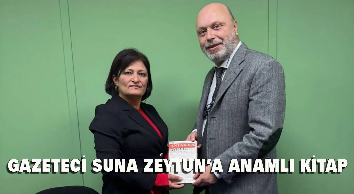 Gazeteci Suna Zeytun’a anlamlı kitap