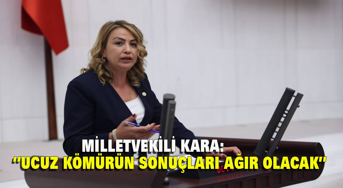 Milletvekili Kara: “Ucuz Kömürün Sonuçları Ağır Olacak”