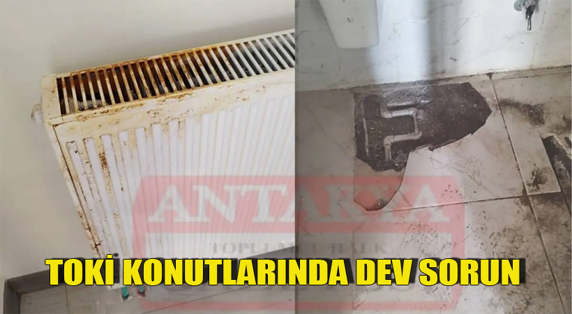 TOKİ Konutlarında Dev Sorun