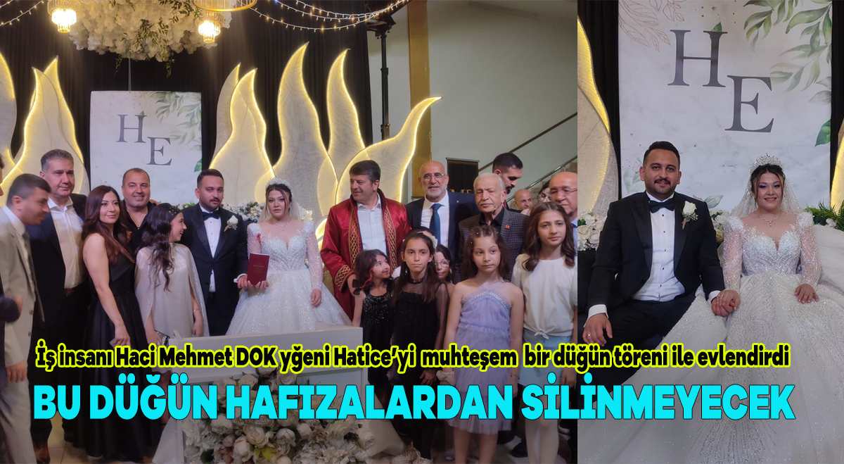 Bu düğün hafızalardan silinmeyecek