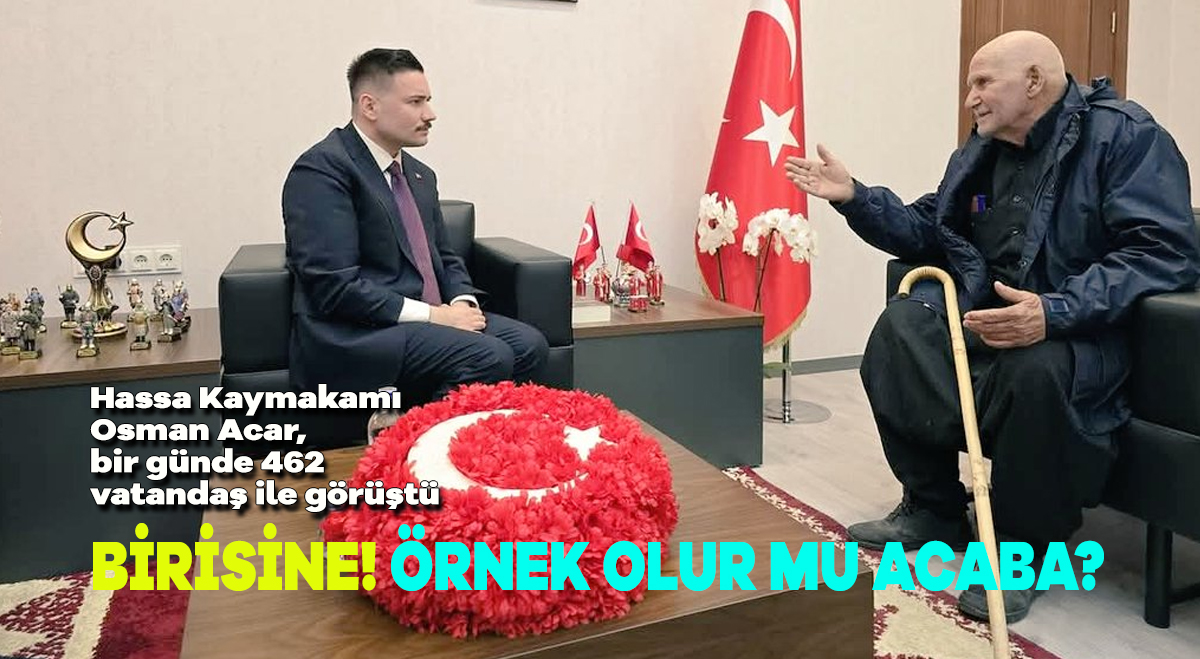 ‘Birisine”! örnek olur mu acaba?