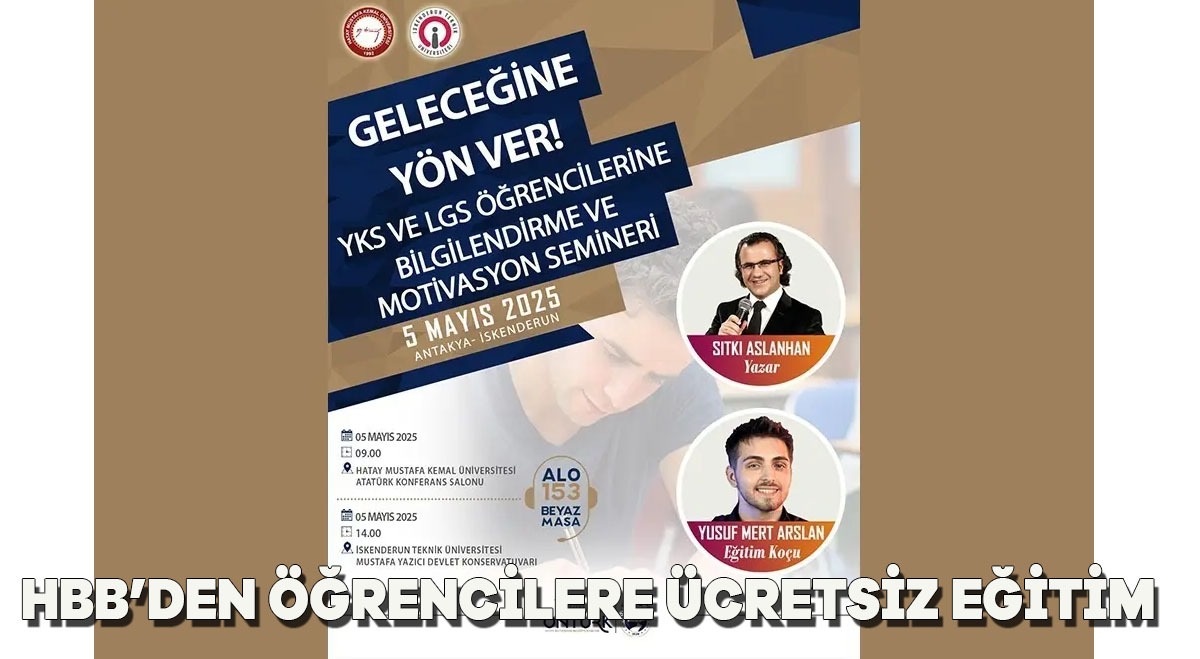 HBB’den Öğrencilere Ücretsiz Eğitim