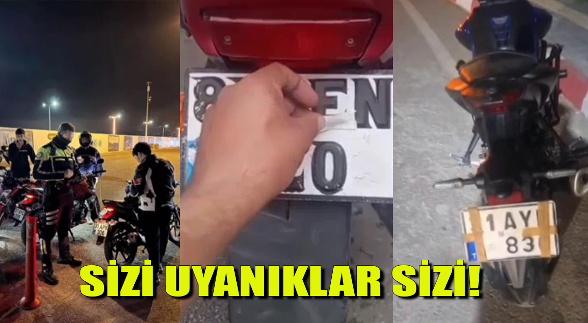 Sizi uyanıklar sizi!