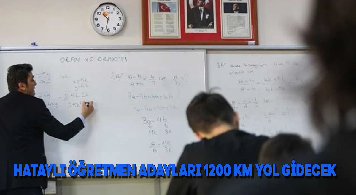 Hataylı Öğretmen Adayları 1200 KM Yol Gidecek