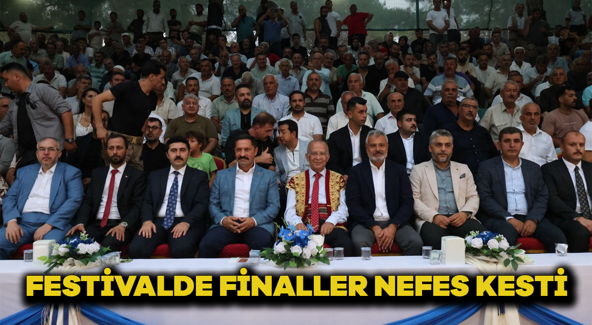 FESTİVALDE FİNALLER NEFES KESTİ