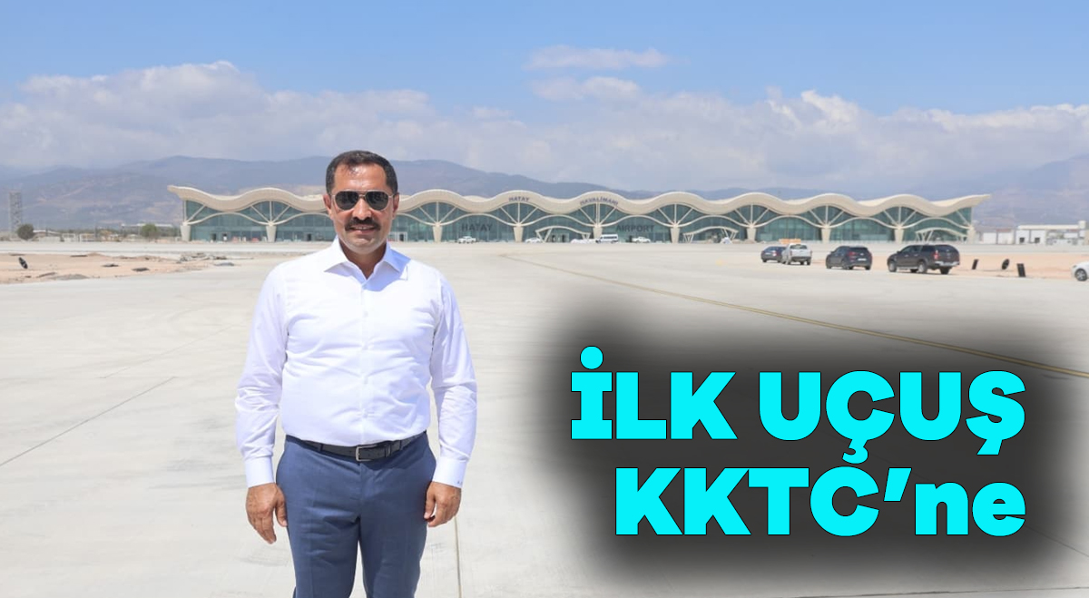 İlk uçuş KKTC’ne