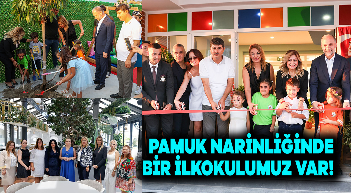 Pamuk Butik İlkokulu hizmete açıldı