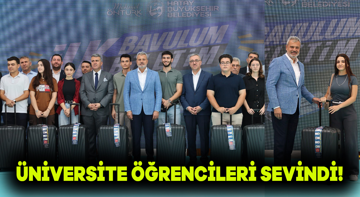 Üniversite öğrencileri sevindi