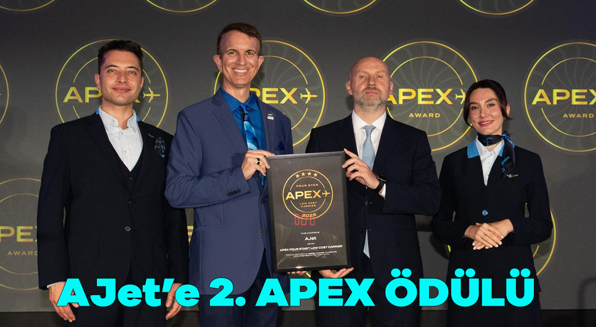 Ajet’e 2. APEX ödülü