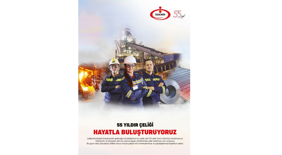İSDEMİR 55 yaşında