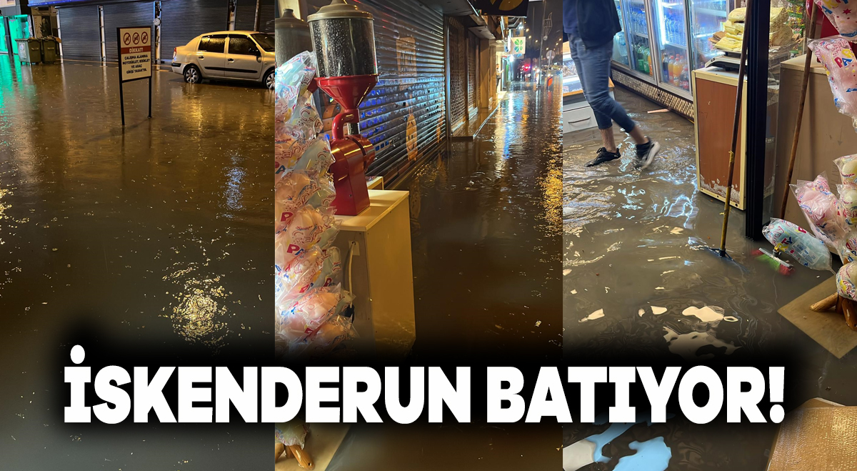 İskenderun batıyor!