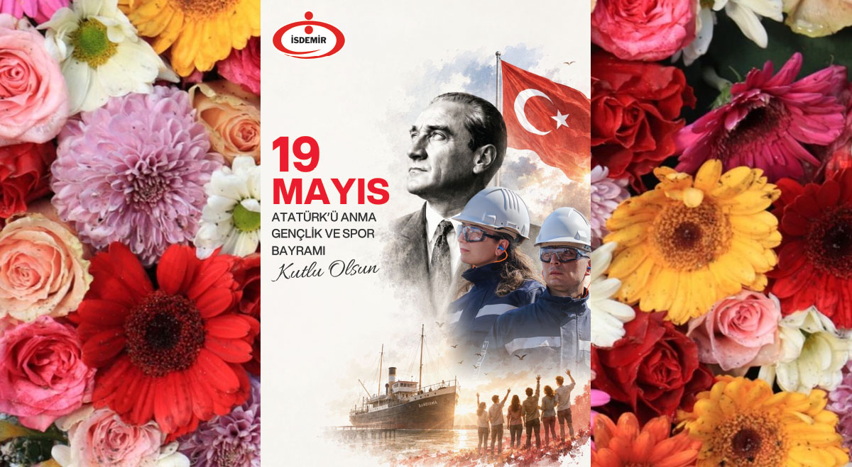İSDEMİR 19 Mayıs kutlama ilanı
