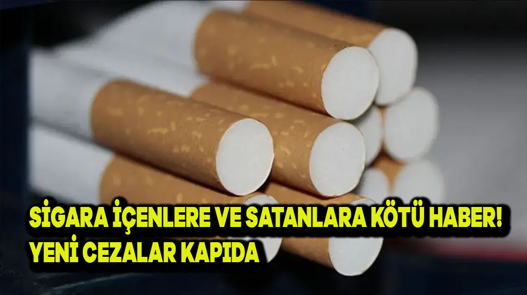 Sigara İçenlere ve Satanlara Kötü Haber! Yeni Cezalar Kapıda