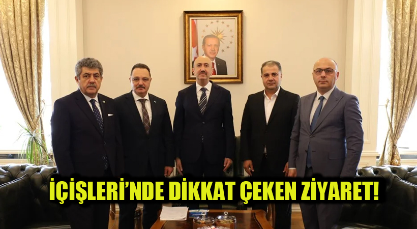 İçişleri’nde Dikkat Çeken Ziyaret!