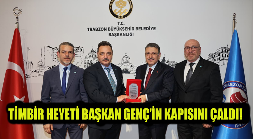 TİMBİR Heyeti Başkan Genç’in Kapısını Çaldı!