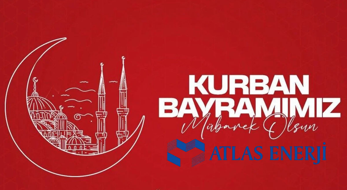 Atlas Enerji Kurban Bayramı kutlama ilanı