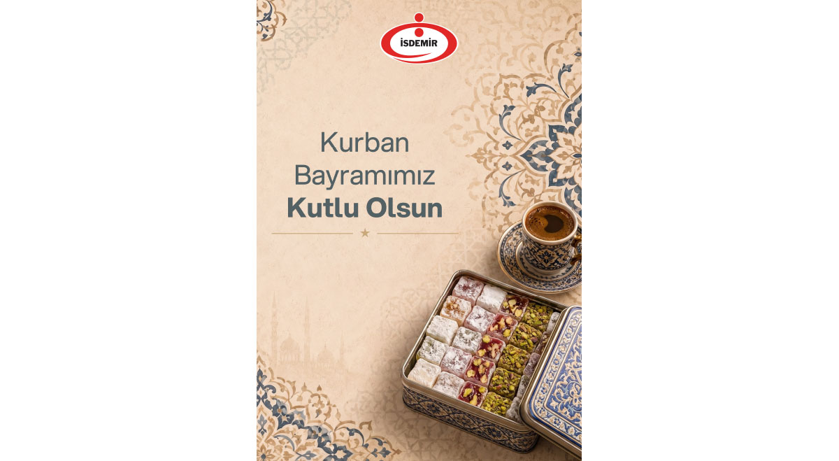 İSDEMİR Kurban Bayramı kutlama ilanı
