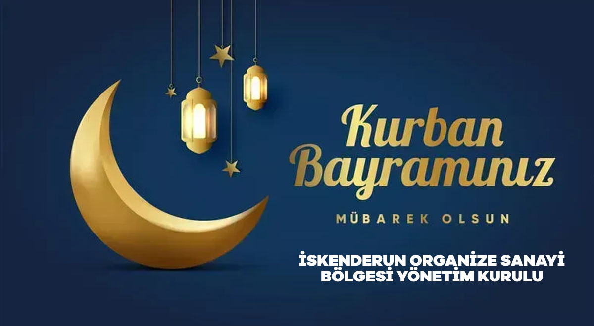 İskenderun OSB Kurban Bayramı kutlama ilanı